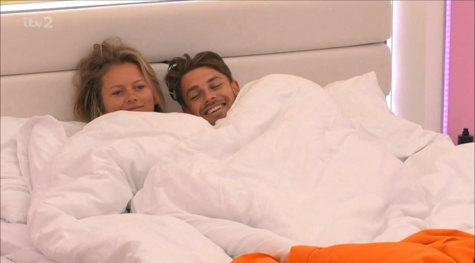 Love Island fans are convinced Andrew and Tasha are having sex every night