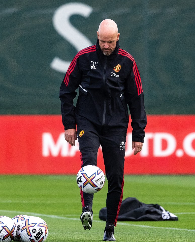 Ten Hag kicked off United pre-season on Monday