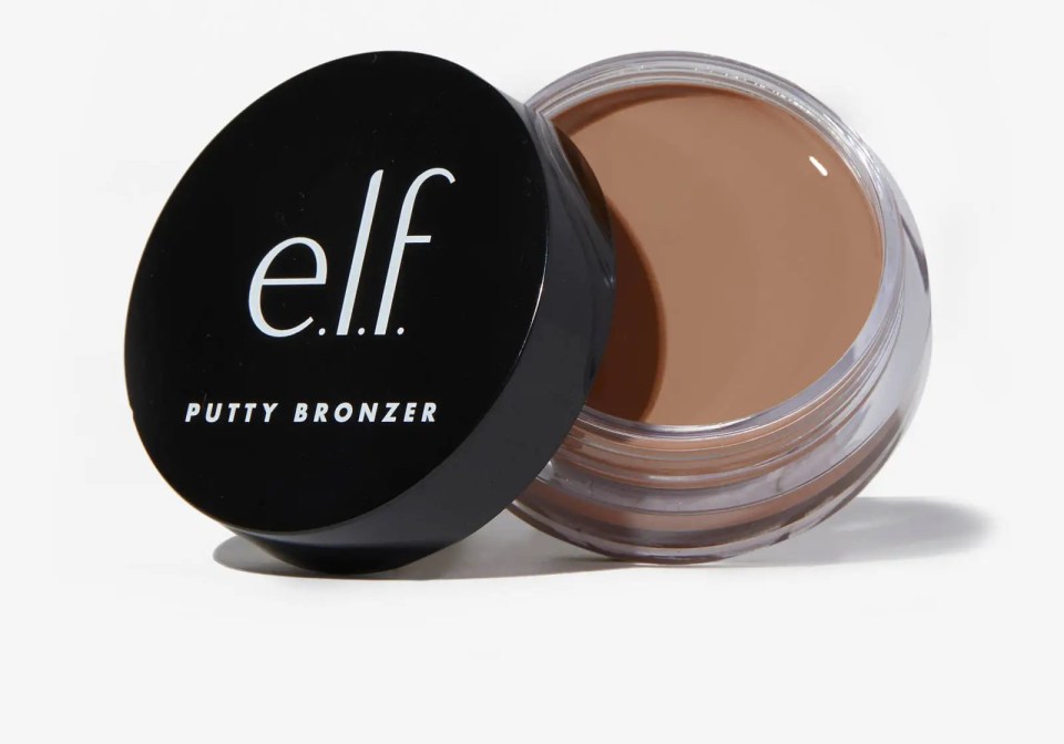 Sweaty skin and long-finish matte make-up are a match made in hell.  e.l.f.'s Putty Bronzer works as well as higher-end creams and comes in eight shades.