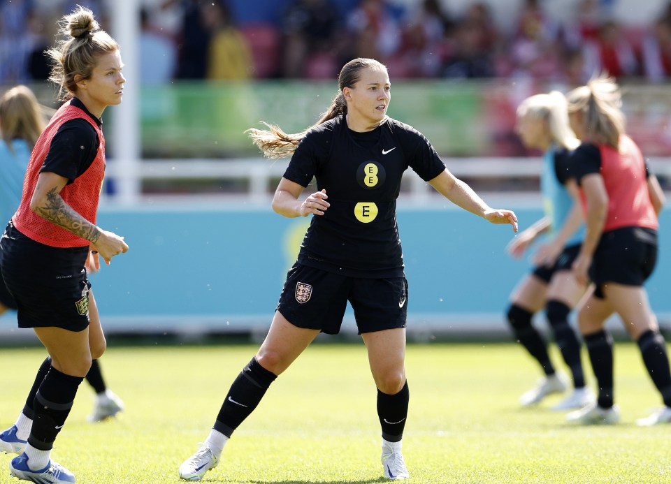 Fran Kirby is relishing the chance to shine for England after working her back to fitness following fatigue issues