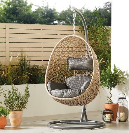 An egg chair is always a statement piece of furniture guaranteed to impress