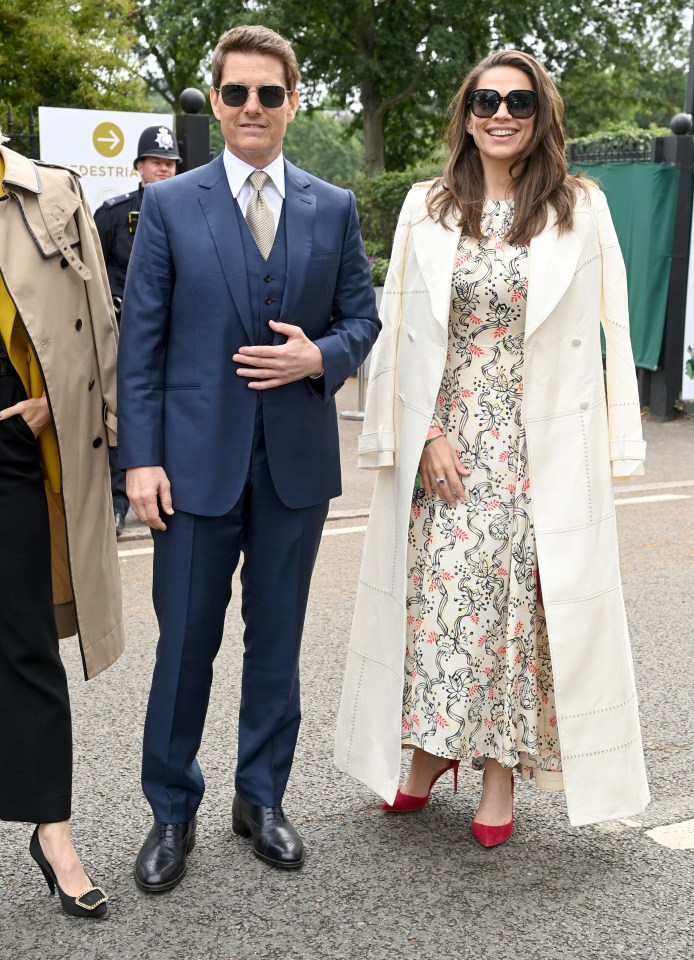 Tom and Hayley attend last year's Wimbledon Championships