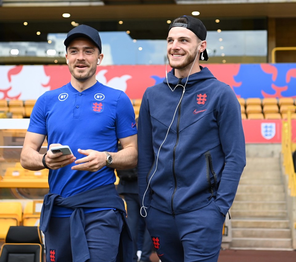 The pair were recently together for Nations League duty with England