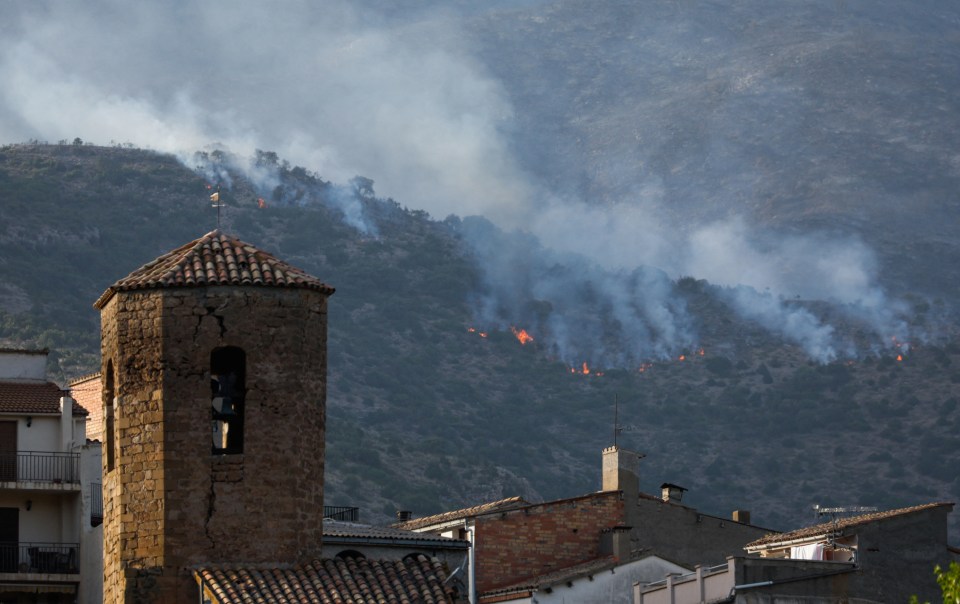 Wildfires have torn through 11 Spanish villages, leaving a trail of destruction