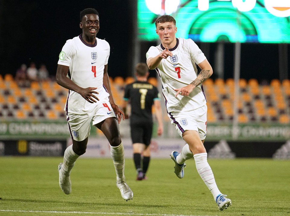 Tottenham ace Alfie Devine scored a howitzer for England's U19s against Austria