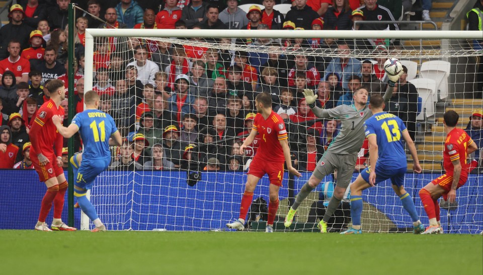 Wales goalkeeper Wayne Hennessey proved to be a busy man between the sticks – making NINE saves