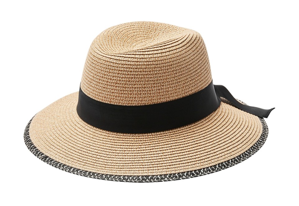 Manifest sunny days with this woven hat, £26, Oliver Bonas