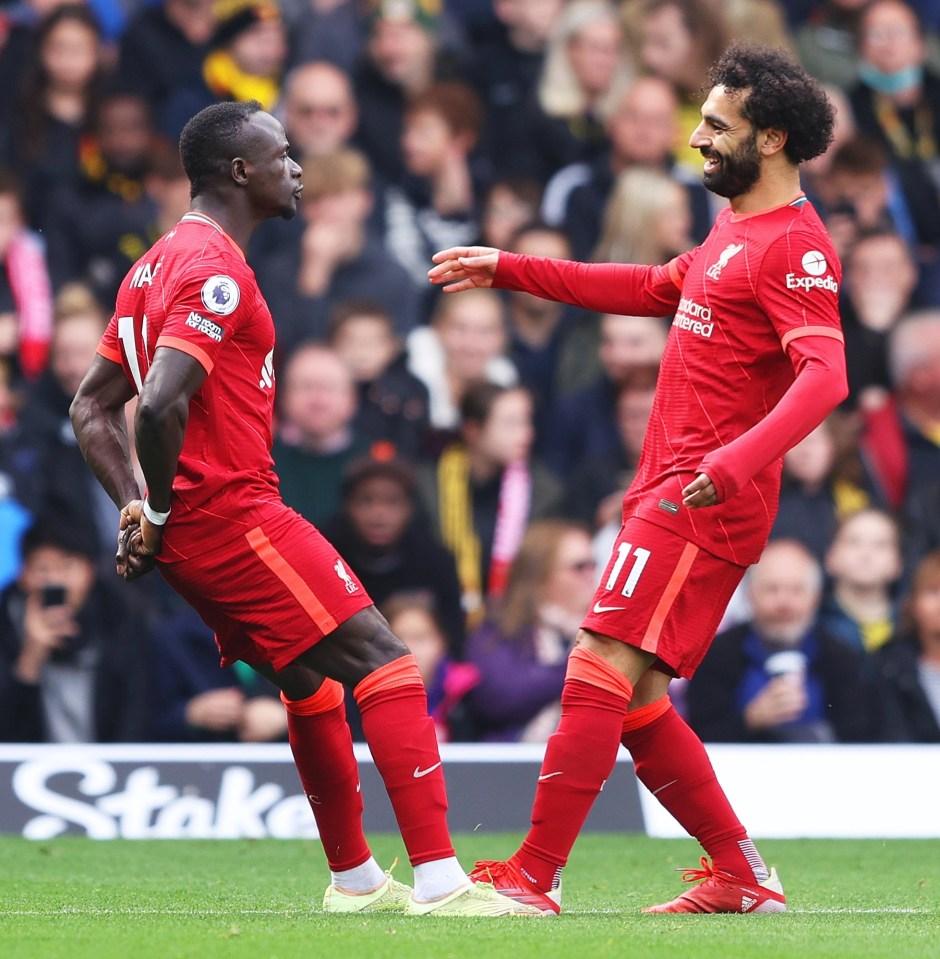 Mo Salah shared a classy post on Twitter to say farewell to Sadio Mane