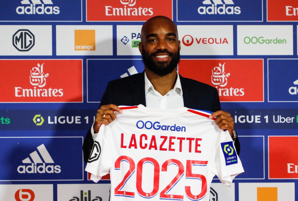 Alexandre Lacazette has quit Arsenal to return to Lyon