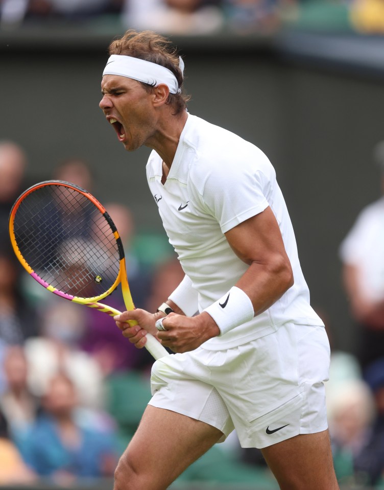 Rafa Nadan won on grass for the first time in three years