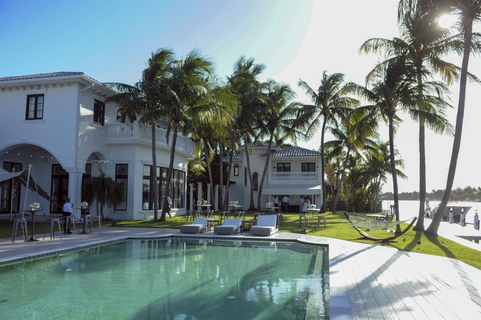 The stunning Miami property where Aguero held his birthday bash