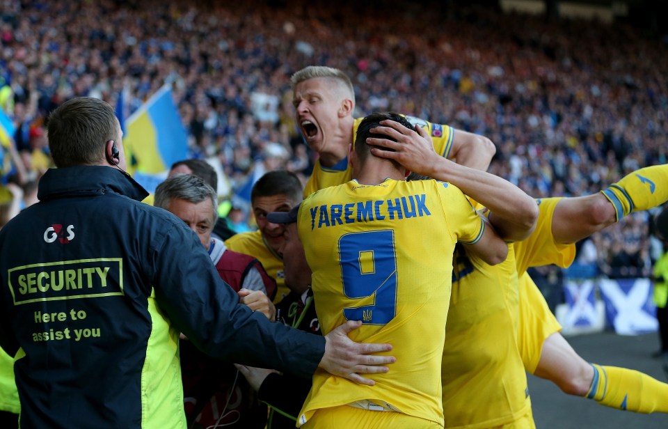 Ukraine will face Wales on Sunday for a spot at the tournament