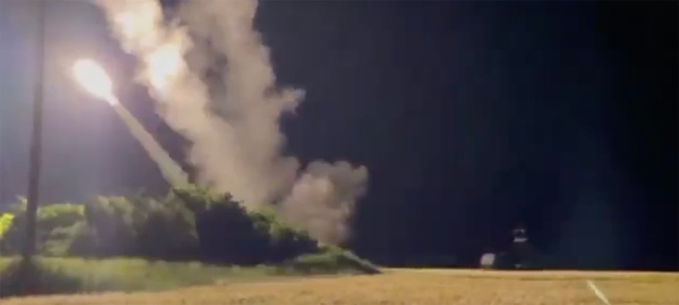 The first of the HIMARS missiles were launched late last week