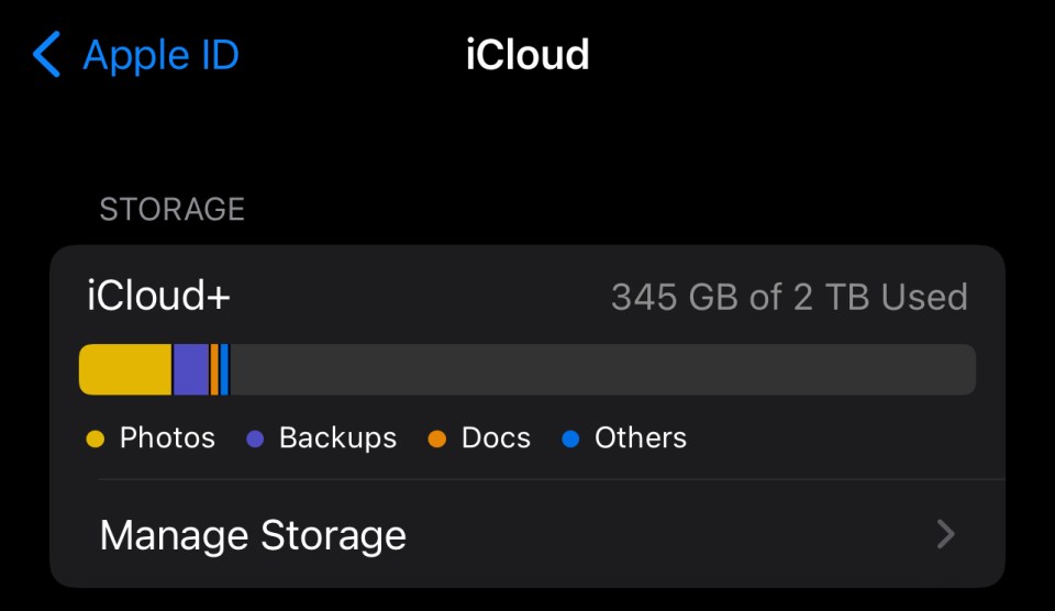 You might struggle to use up the top iCloud storage plan, so consider paying 79p or £2.49 instead