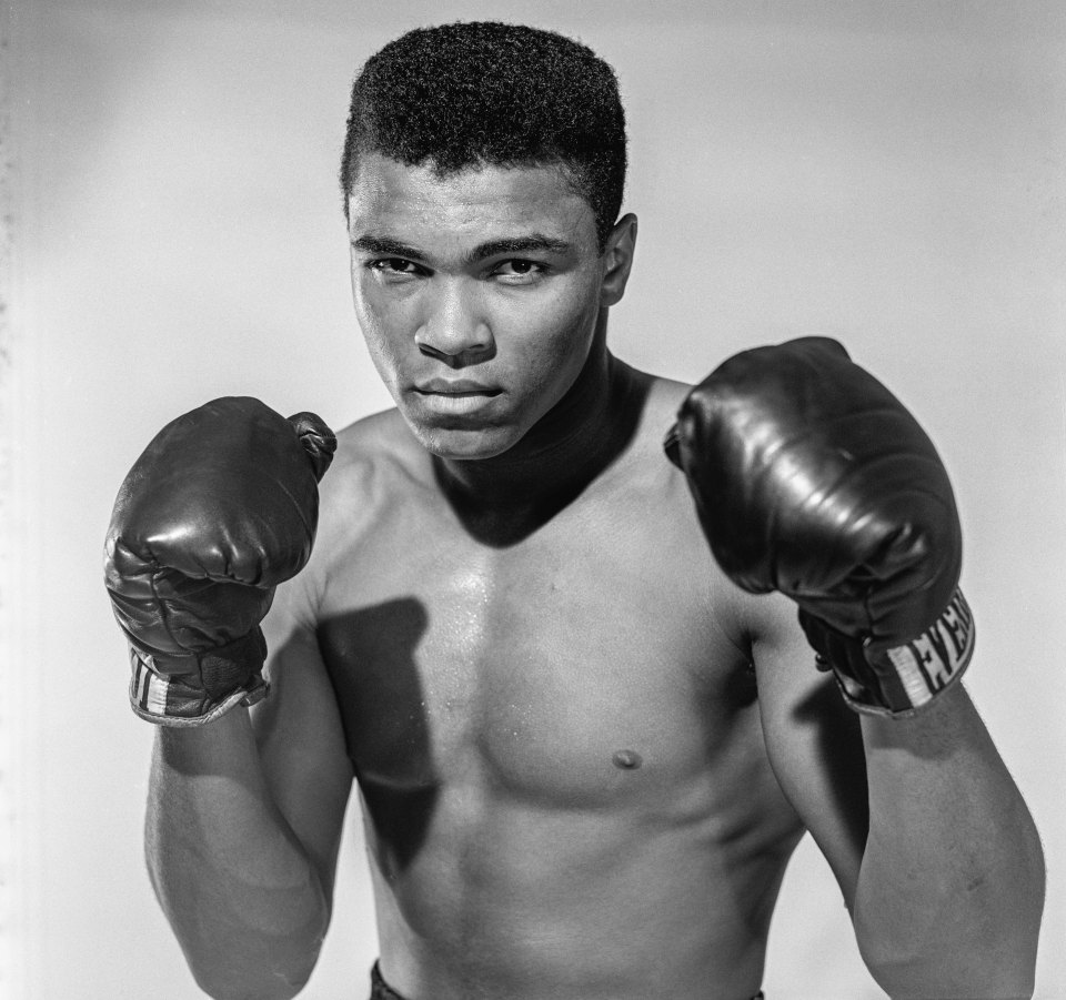 Muhammad Ali as a 20 year old boxer