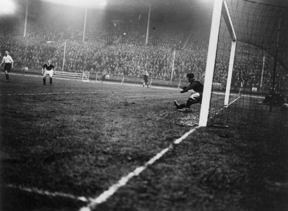 Scotland thrashed England at Wembley nearly 100 years ago