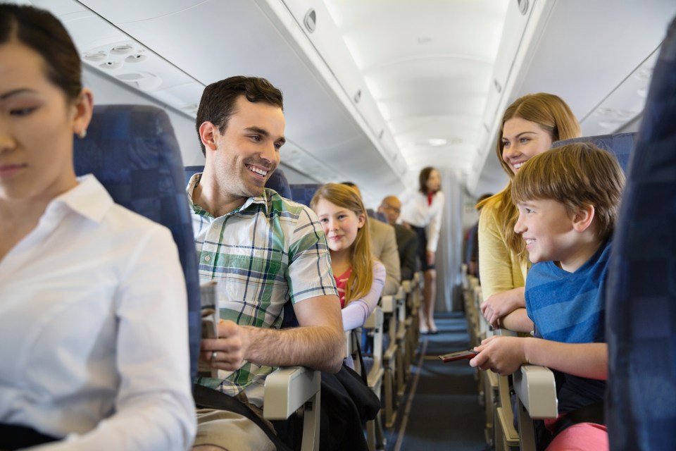 The woman was hoping to bribe fellow travellers after realising she had forgotten to pre-book seats for her family (stock image)