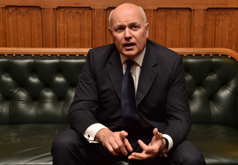 Sir Iain Duncan Smith blasted Boris Johnson for clobbering firms and employees with record peacetime taxes