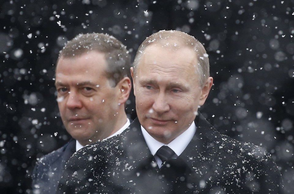 Medvedev, 56, served as Russia's president between 2008 and 2012