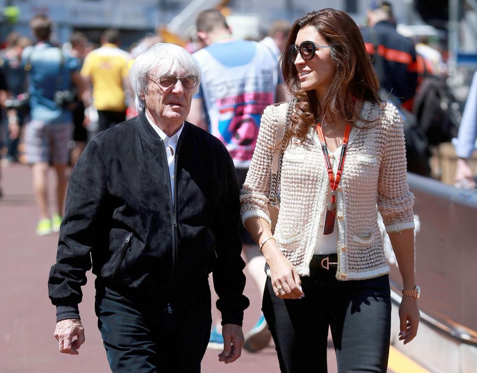 Bernie Ecclestone has opened up on his doting dad duties for one-year-old son Ace