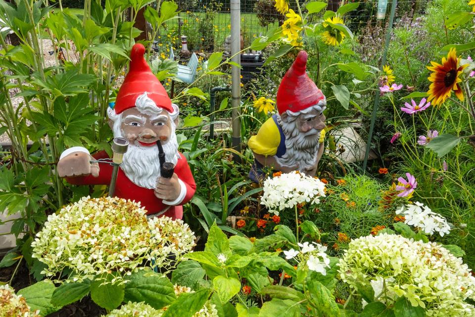 The dad told of his dilemma after his neighbour's gnome terrified his young son