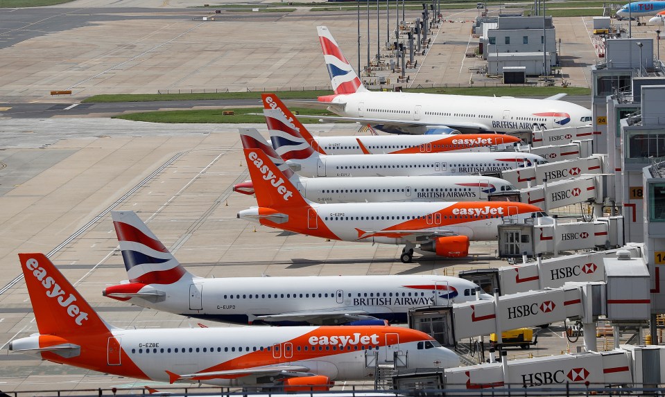 EasyJet and BA have been affected the worst