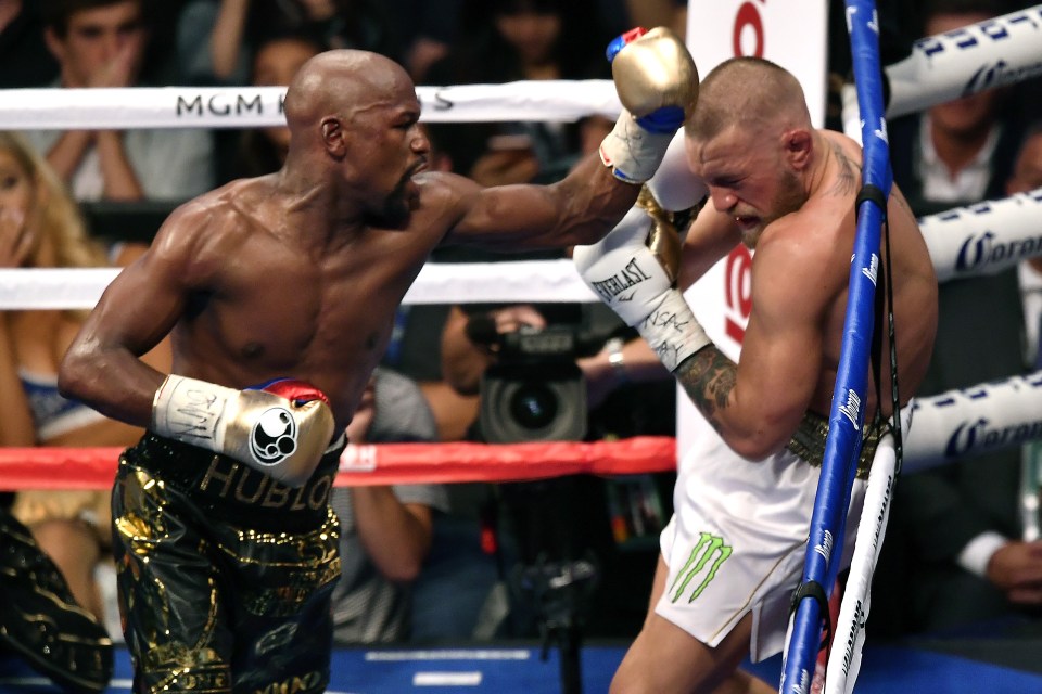 Mayweather defeated McGregor in the tenth round of their 2017 fight