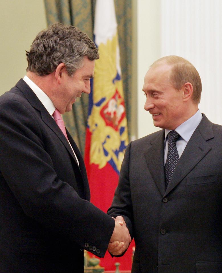 Ex-PM Gordon Brown revealed Vladimir Putin belittled him by making him sit on a small chair on an official visit to Moscow