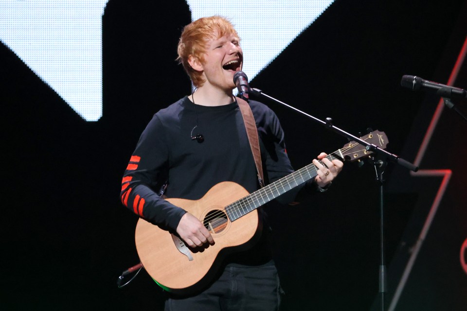 Ed Sheeran proved he was a true pro by performing despite sound issues