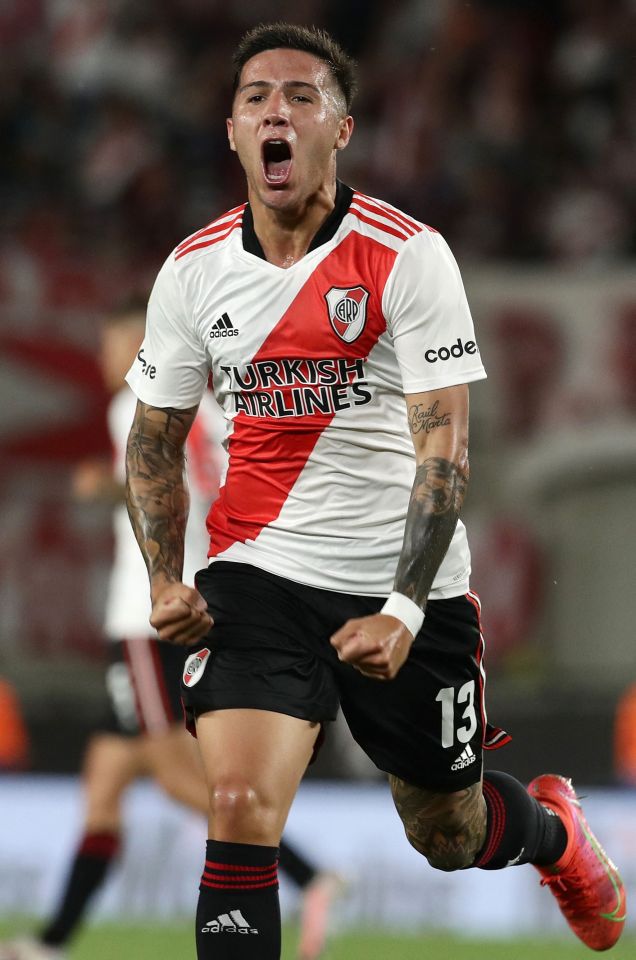 River Plate’s Enzo Fernandez could be on his way to Wolves this summer