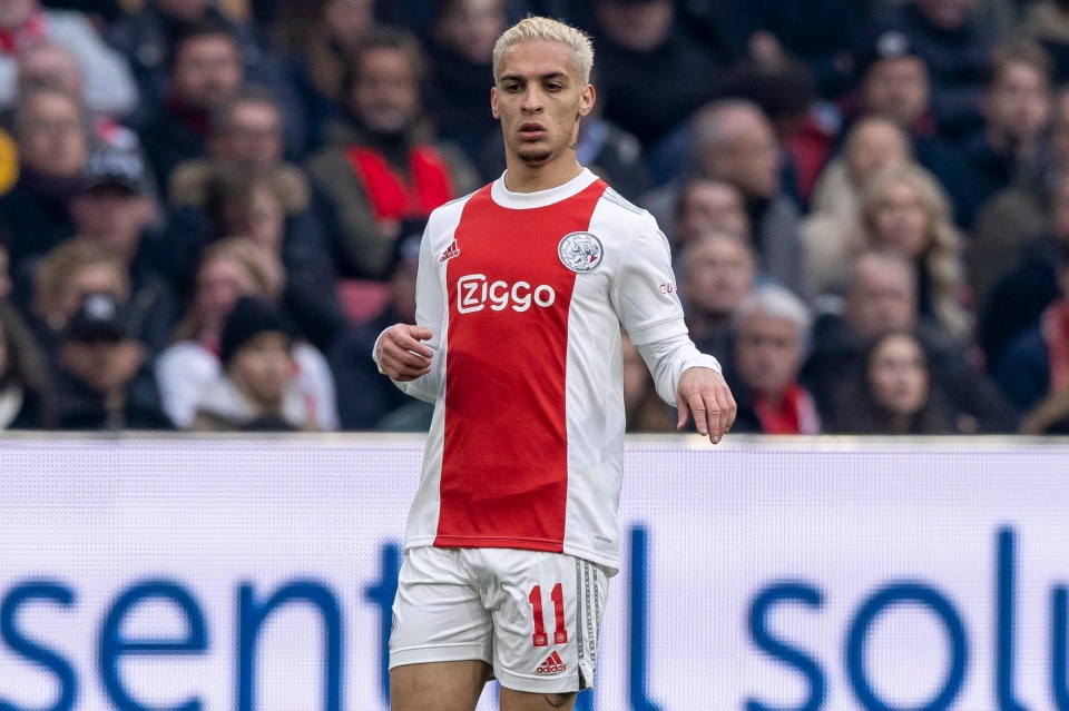 Manchester United have allegedly put a bid in for Ajax winger Antony