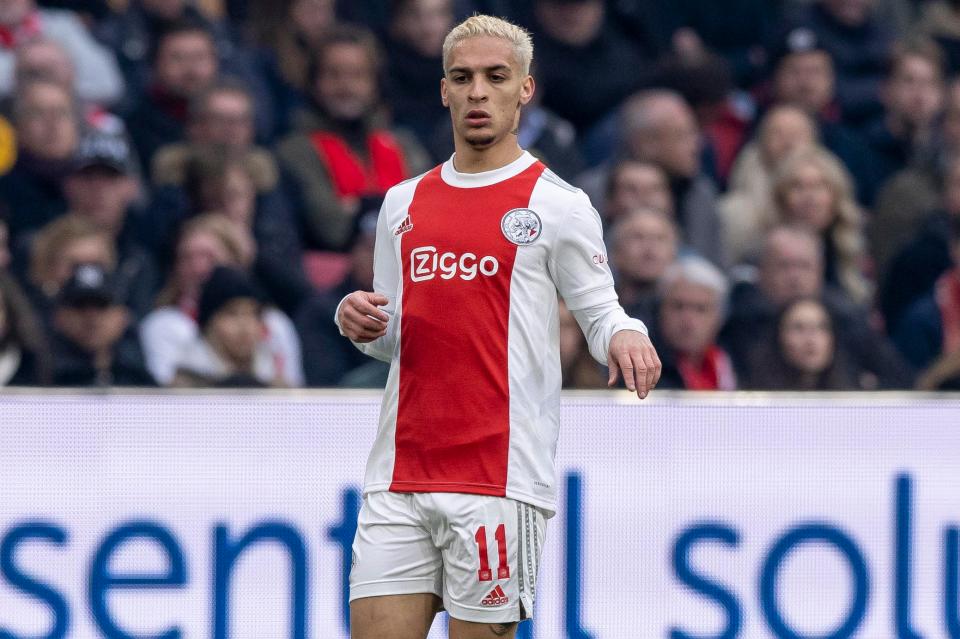 Antony in action for Ajax