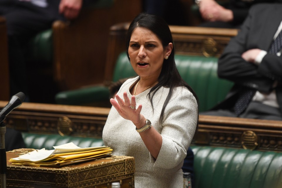 Home Secretary Priti Patel has told her team to work around the clock to halt the legal bid