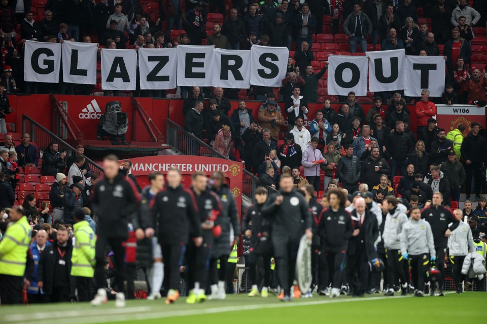 Fans have held up banners and planned a walk out in protest last season - although most fans remained in the ground on that occasion