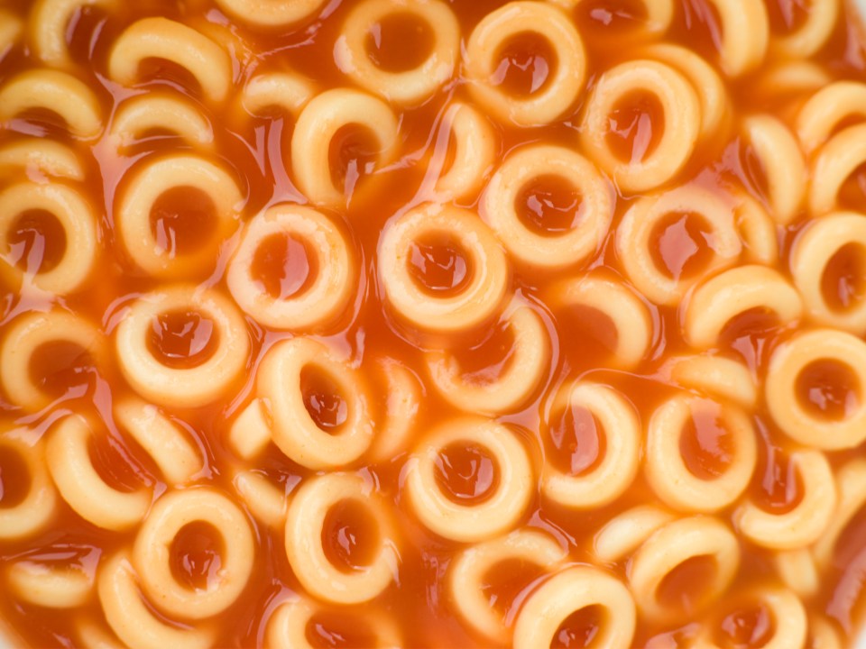 Traditional children’s favourites such as spaghetti hoops on toast are falling off the teatime menu, a poll shows