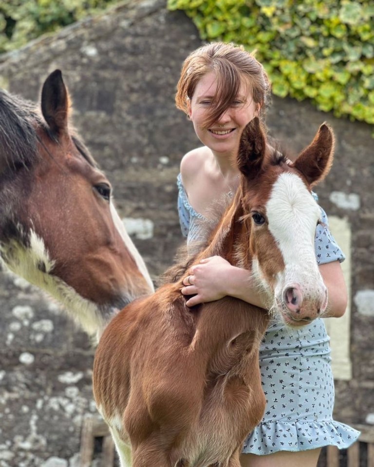 Amanda described Maple as 'the easiest foal ever'