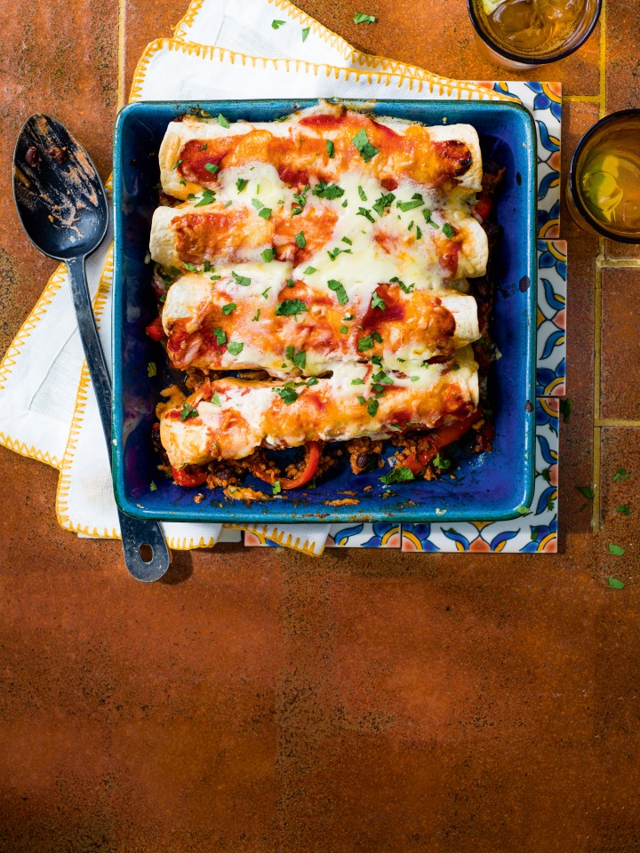 These delicious enchiladas are only 9-10 PersonalPoints