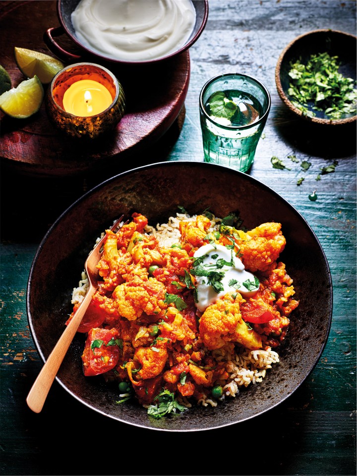 Treat yourself to this cauliflower curry for just 6 PersonalPoints