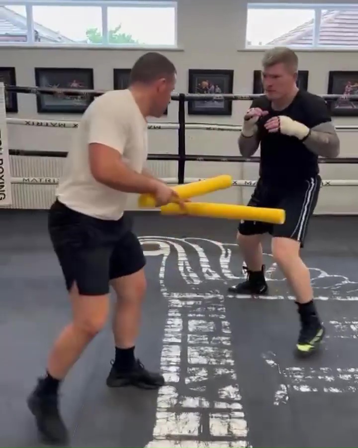 Hatton has completed transformed his physique in just under two months