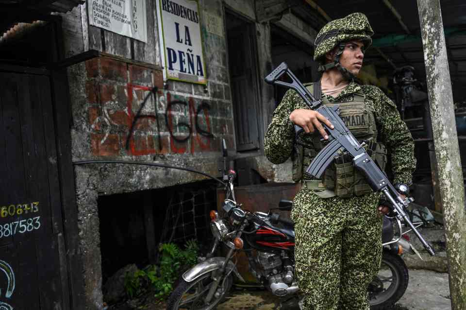 Colombia's army has fought a decades-long war against the cartels