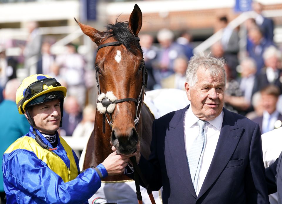 Desert Crown is hot favourite to hand Sir Michael Stoute a sixth Derby win