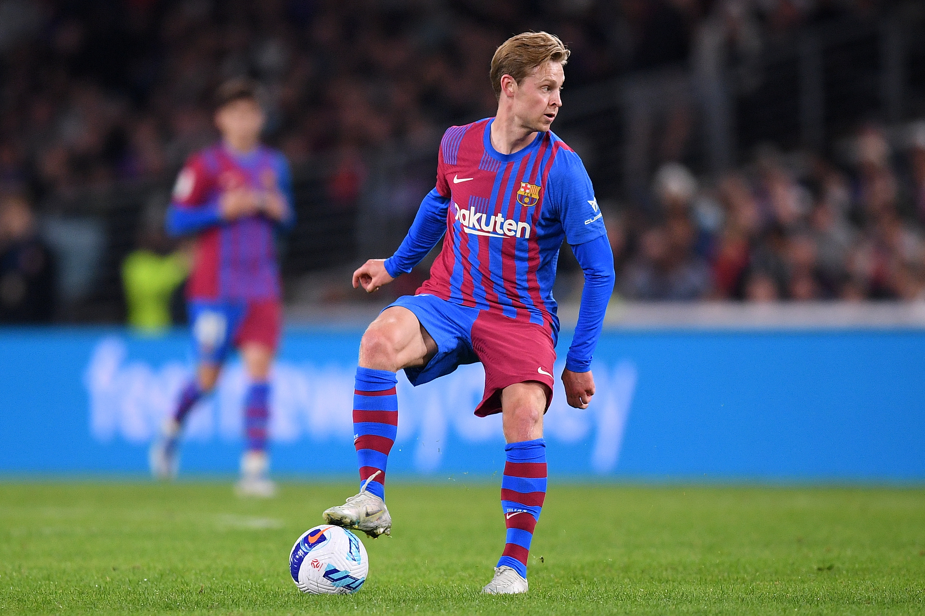 Man Utd are hotly-linked with a move for Barcelona star Frenkie de Jong