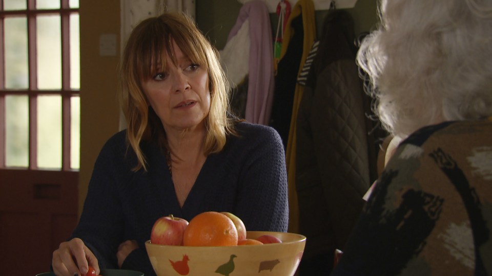 Rhona is in for a shock next week