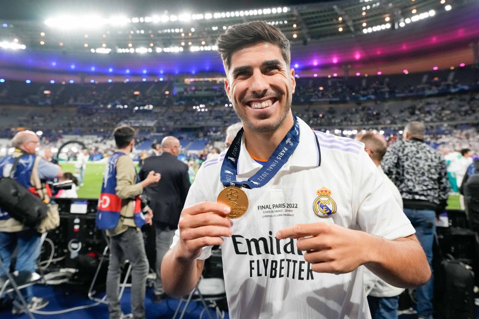 Arsenal are reportedly interested in Real Madrid forward Marco Asensio