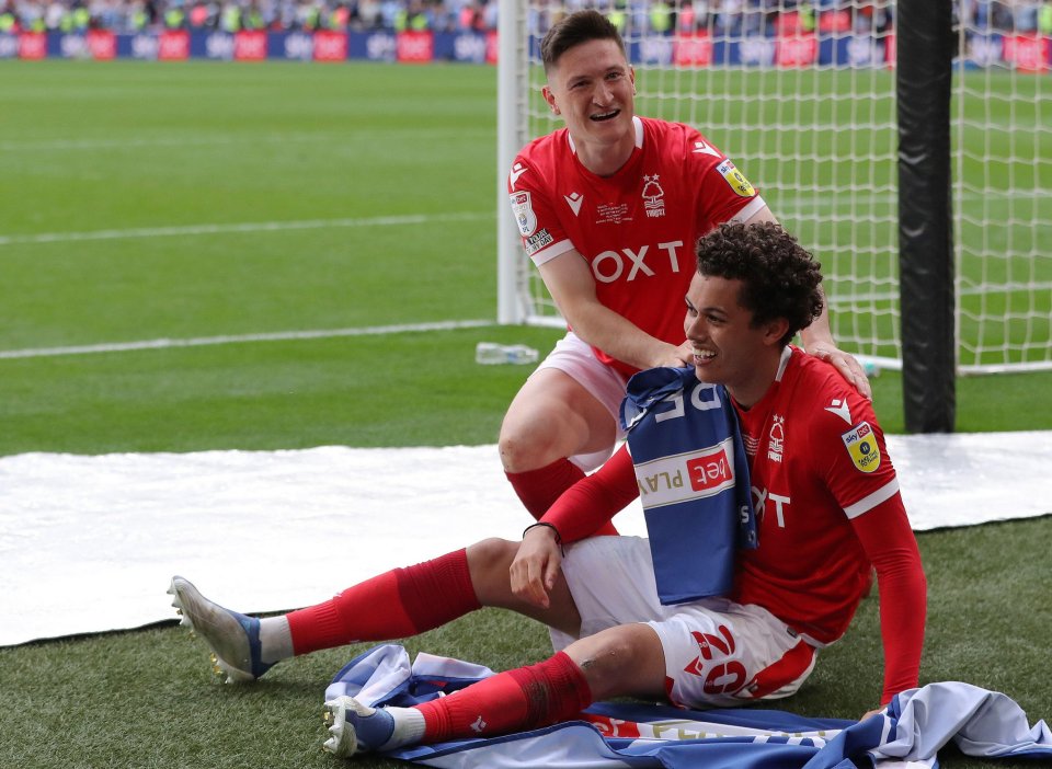 Johnson got promoted with Nottingham Forest this season.