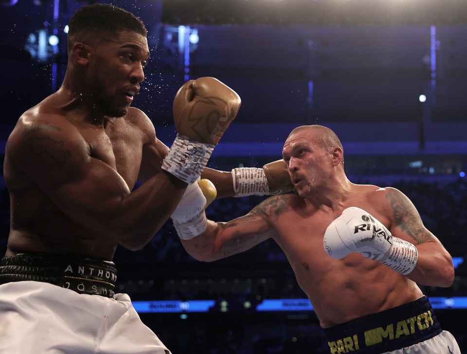 Anthony Joshua and Oleksandr Usyk are set face off in a title rematch