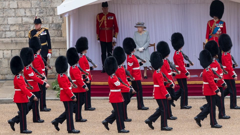 Military pageantry will put on a display on Horse Guards Parade