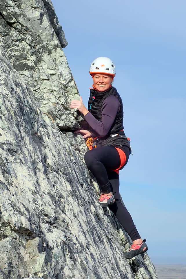 Lisa Watson now climbs mountains in the Falklands to remember the sacrifices made by those who helped to liberate the Islands