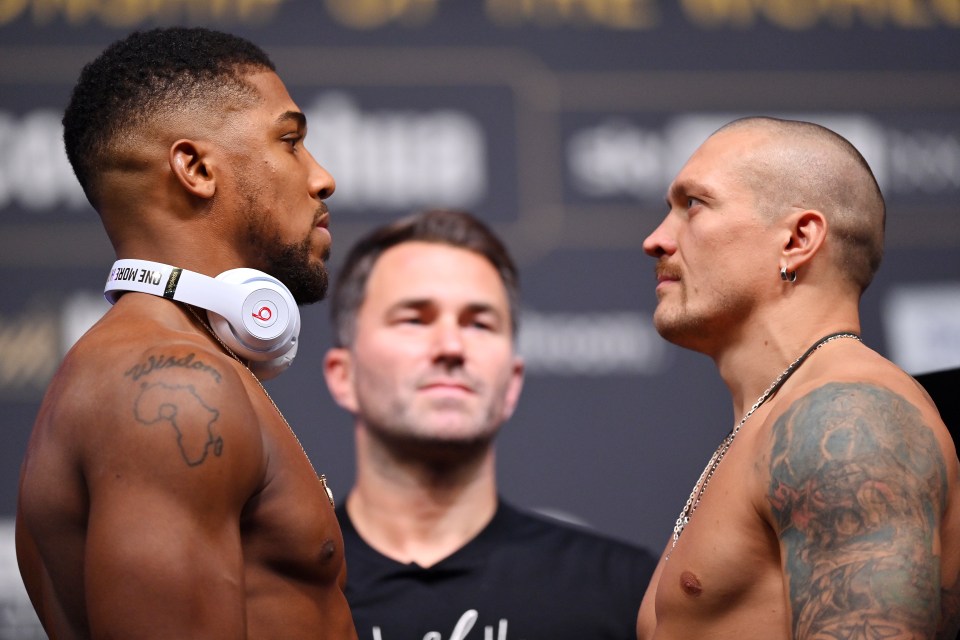 AJ and Usyk are set to meet again on August 20