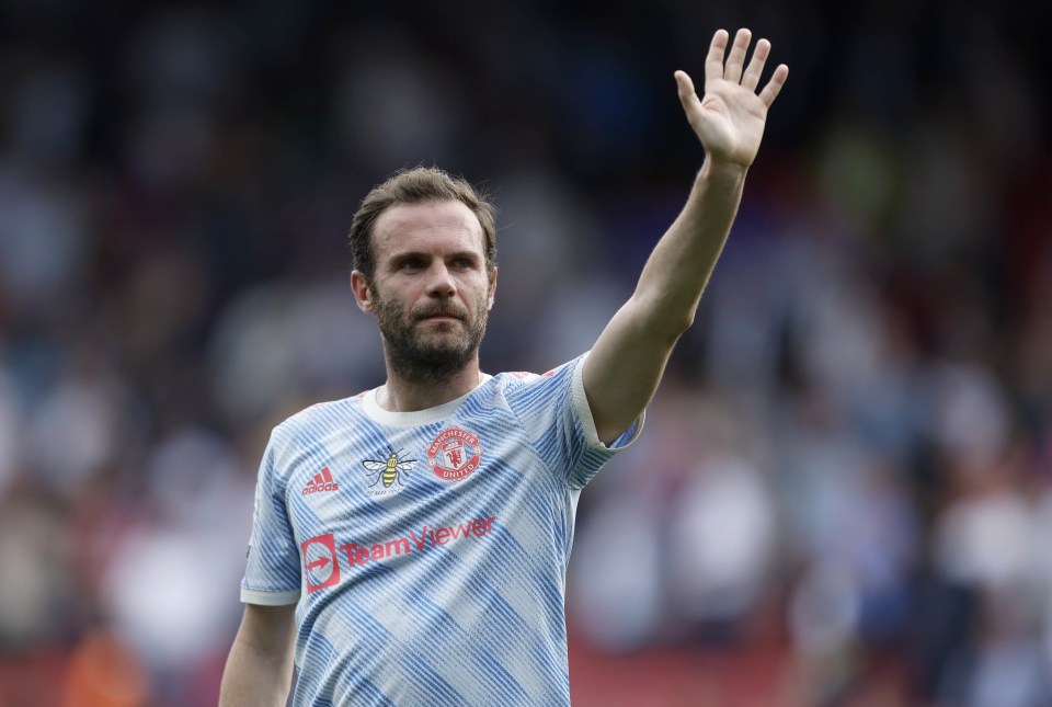 Juan Mata has left Man Utd after more than eight years